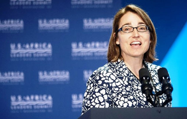 Ms Sarah Sewall, the US Under Secretary of State for Civilian Security, Democracy and Human Rights. Ms Sewall also serves as the US administration’s Special Coordinator for Tibetan issues.