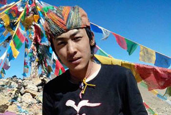 Tobgyal, in an undated photo. (Photo courtesy: RFA) 