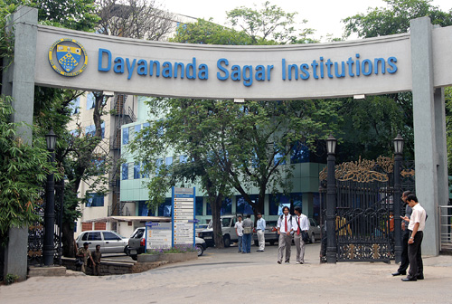 The Dayananda Sagar University in Bengaluru city of Karnataka state, India.