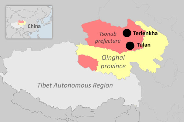 Map of Tsunob. Photo courtesy: RFA
