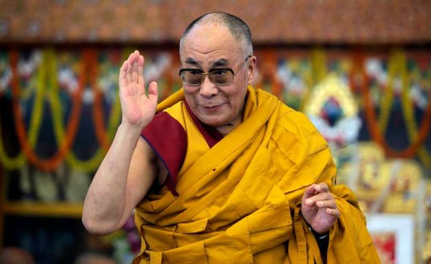 His Holiness the 14 Dalai Lama. 
