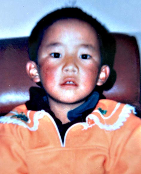 11th Panchen Lama Gedhun Choekyi Nyima. 