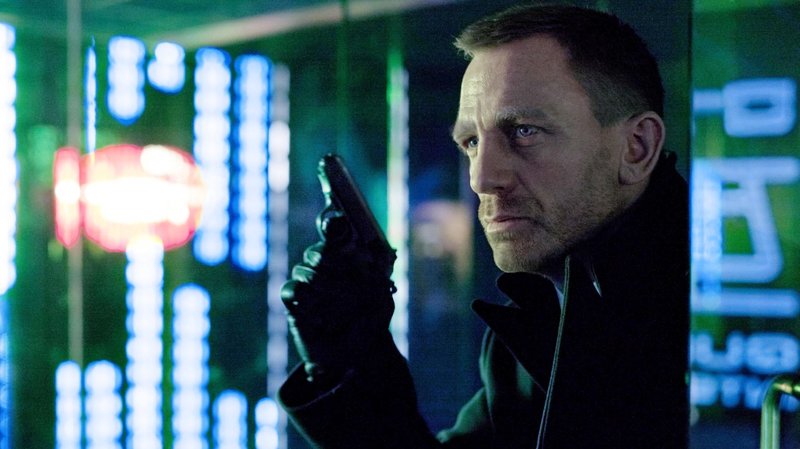 Daniel Craig as James Bond in Skyfall. Chinese censors cut a scene from the movie that they thought made China look weak. Because China is such a huge market, some U.S. moviemakers may choose to avoid portraying China in negative terms. (Photo courtesy: Danjaq/Eon Productions/The Kobal Collection)