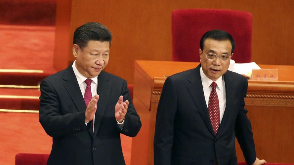 President Xi Jinping, Chinese Premier Li Keqiang. (Photo courtesy: scmp)