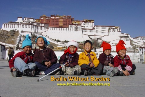 The Braille Without Borders – is a preparatory school for the blind in Lhasa. (Photo courtesy: braillewithoutborders.org)