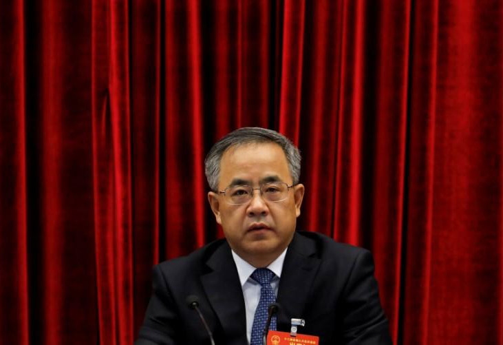 Hu Chunhua, once seen as the top contender for the unofficial status of designated-successor to President Xi Jinping. (Photo courtesy: REUTERS)