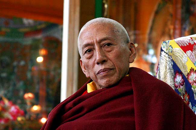 Professor Samdhong Rinpoche. 