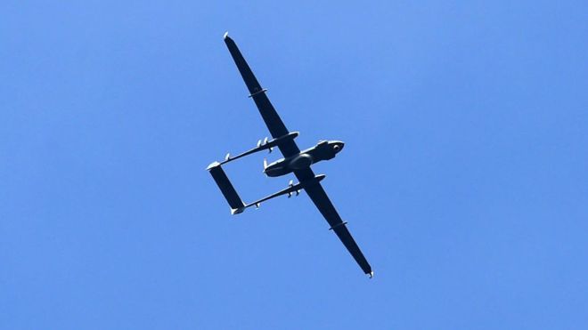 Unmanned aerial vehicle (UAV). 
