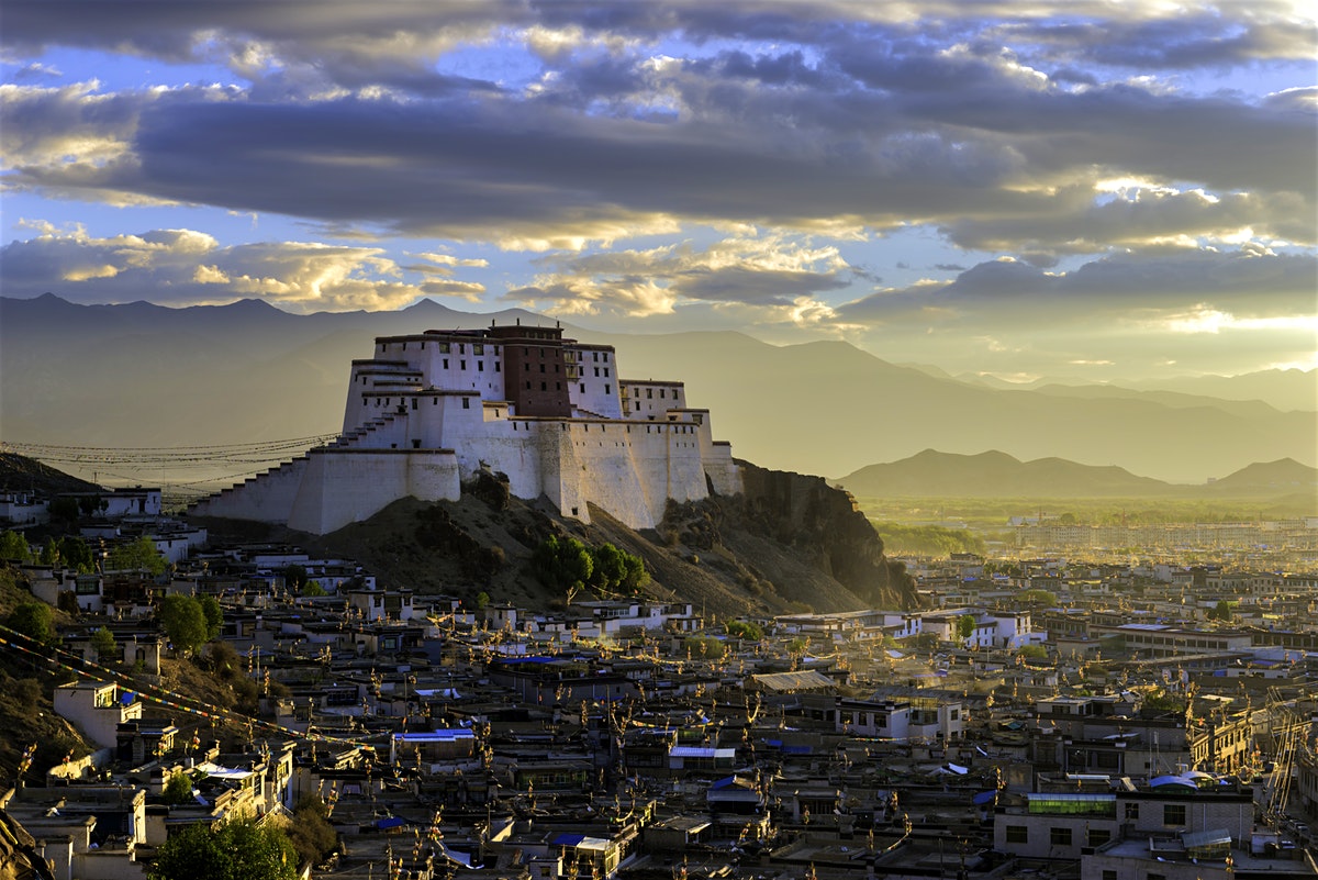 Shigatse, Tibet’s second-largest town. 