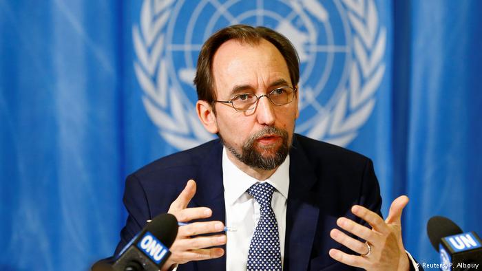 Prince Zeid Ra’ad Zeid Al-Hussein, UN High Commissioner for Human Rights. (Photo courtesy: DW)