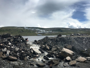 Jiajika lithium mine in Tagong Township in Sichuan, Tibet. Local Tibetan herders protested against the mine, saying it has polluted the river and killed the animals of the region in 2016. (Photo courtesy: Washington Post/Simon Denyer)
