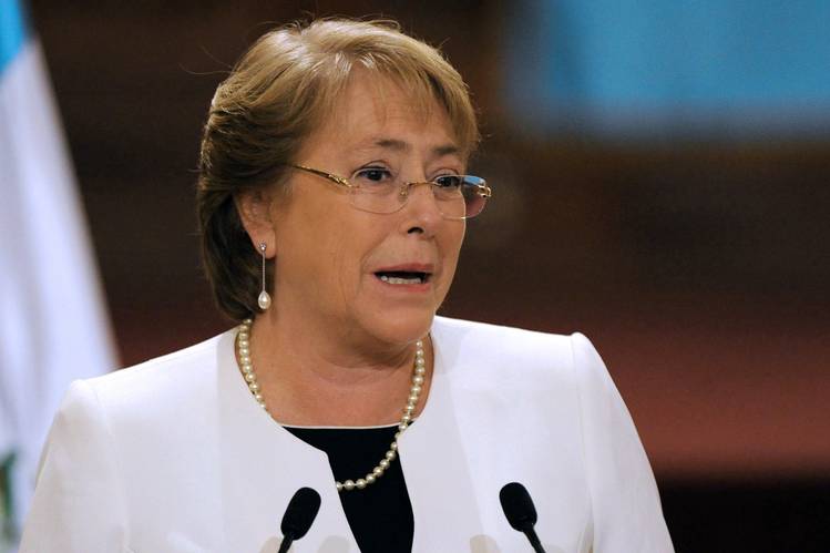Ms Michelle Bachelet's appointment as the United Nations High Commissioner for Human Rights. (Photo courtesy: Wall Street Journal)