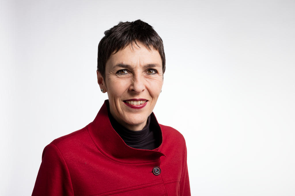 Barbara Gysi, a centre-left Social Democratic Party parliamentarian. (Photo courtesy: KEYSTONE/Gaetan Bally)