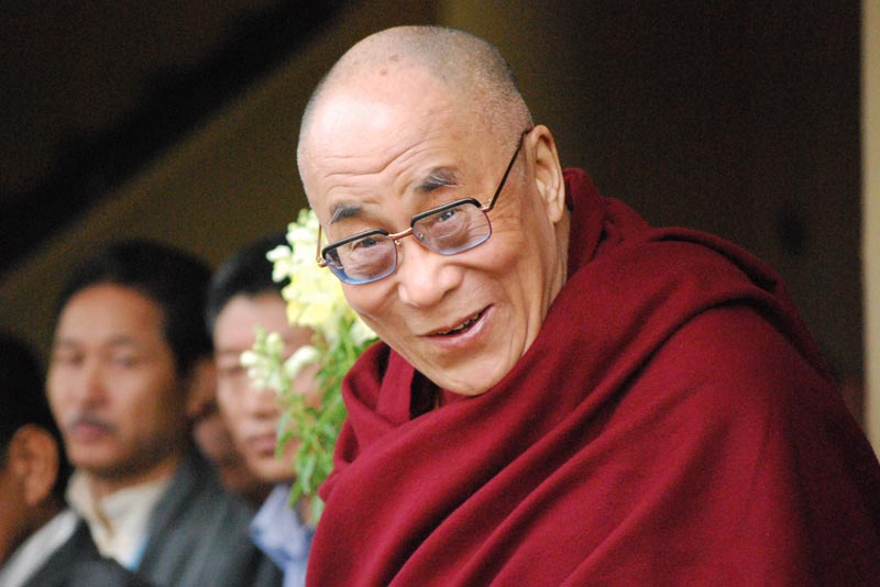 His Holiness the Dalai Lama. 