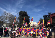 62nd Tibet Uprising Day: Amid commemorative rallies, Tibetan flags flew in 16 cities, and at 1,424 venues, in 8 countries of Europe