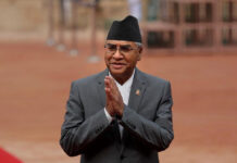 Nepal’s new PM for friendly relations with all neighbouring countries