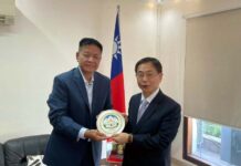 Sikyong Penpa Tsering meets with Taiwan’s India envoy in diplomatic push