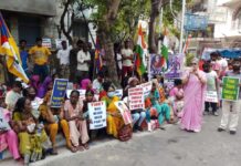 Indian supporters hold Tibet protest before Kolkata Chinese Consulate