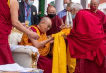 Ladakh honours Dalai Lama with its Union Territory anniversary award
