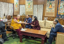 Himachal Chief Minister calls on Dalai Lama ahead of counting of state election votes