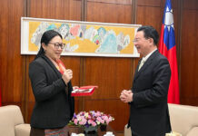 Exile Tibetan foreign minister meets with her Taiwanese counterpart