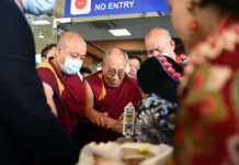 Dalai Lama back in D’shala after month and half in Ladakh