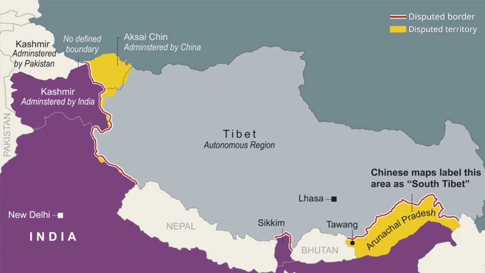 India outraged by China’s Tibet cross-border cartographic annexation of its territory