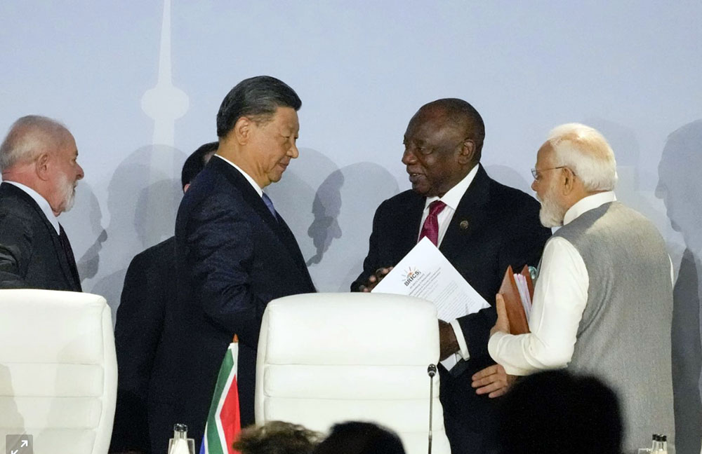 Differences on normalizing ties continue as Modi and Xi met in South Africa
