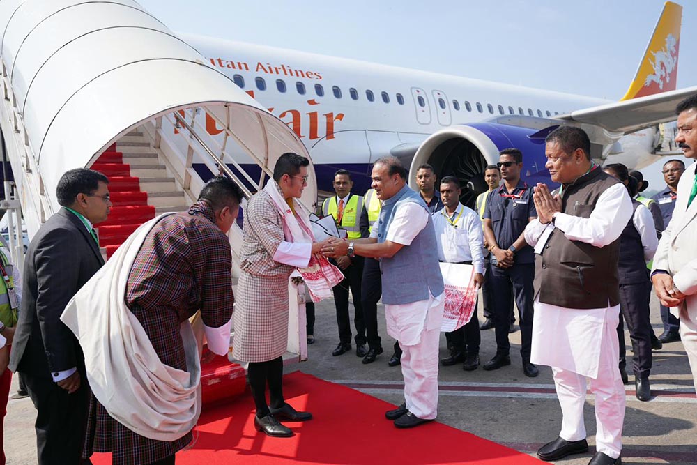 Bhutan’s king in India amid talks about speedy Tibet-border settlement with China