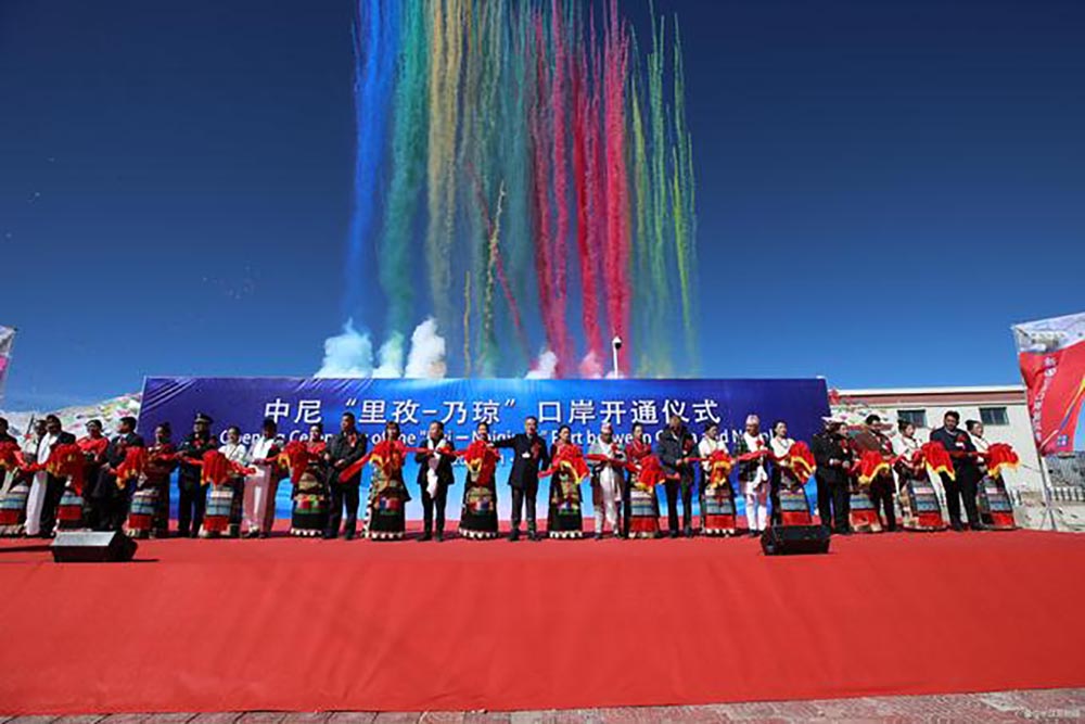 China opens a fourth Tibet-Nepal land port as a step to BRI opening to south Asia