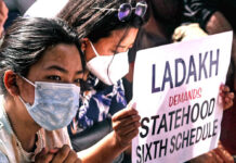 Ladakh observes shutdown to press statehood and other demands