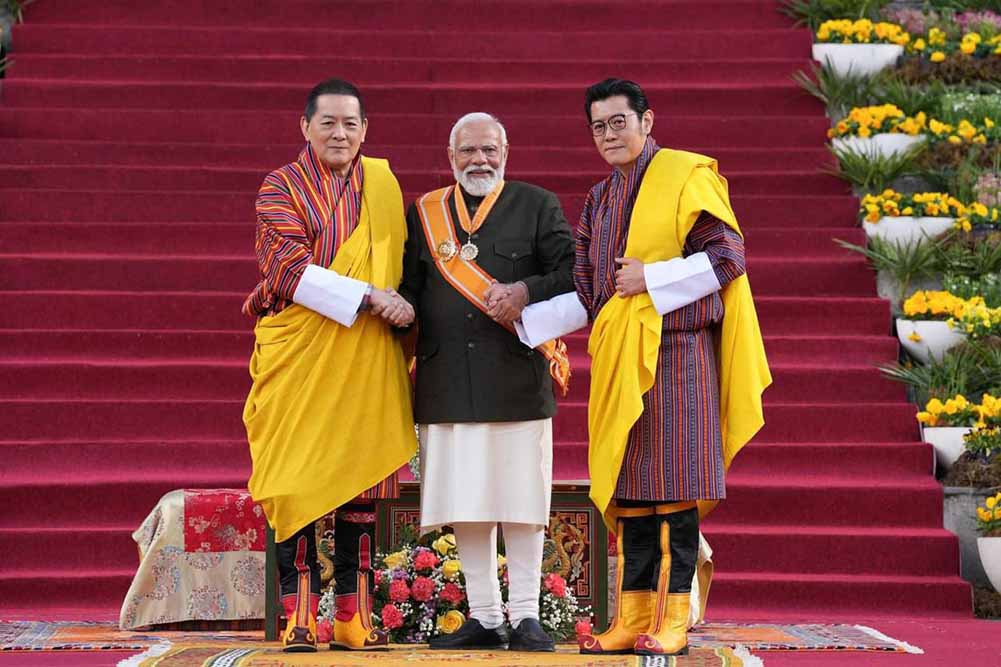 India doubles Five-Year-Plan assistance to Bhutan which seeks speedy Tibet-border settlement with China