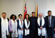Distinguished welcome accorded to Tibetan Sikyong in Canadian provincial parliament
