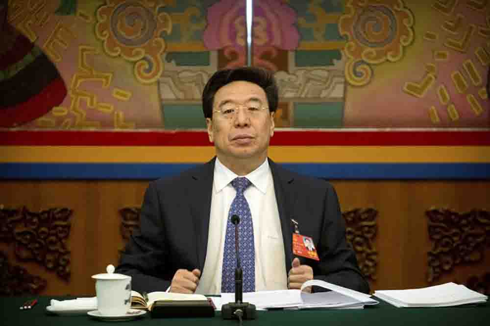 Former Tibet party boss Wu Yingjie being tried for massive bribe-taking