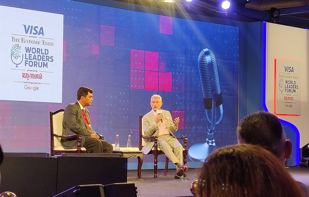 Foreign minister Jaishankar underlines India’s special problem with China