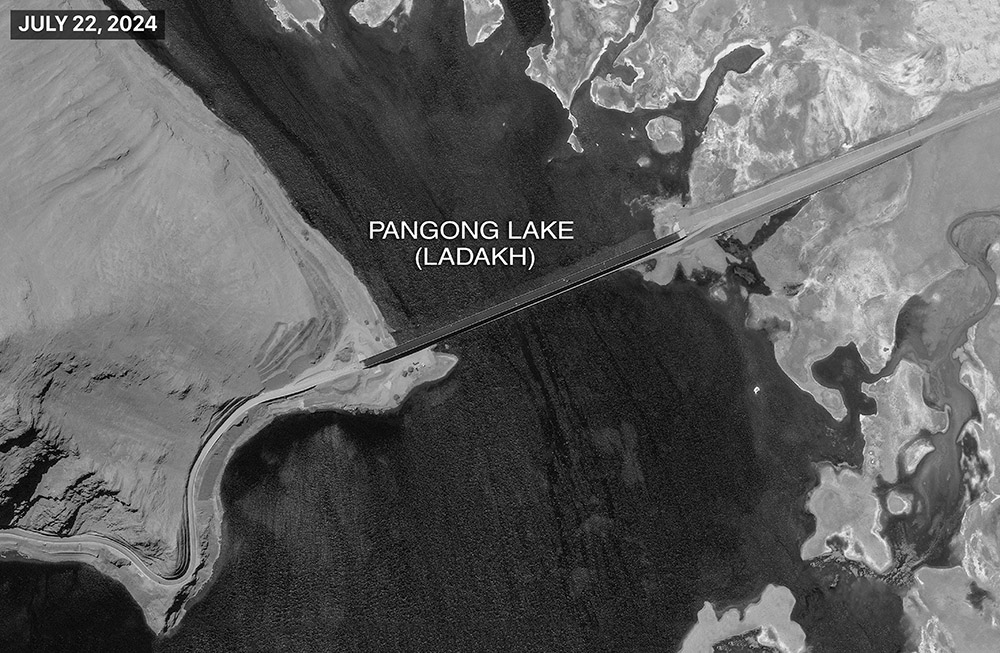 China’s Pangong Tso bridge in Tibet seen as meant to alter India-border status quo