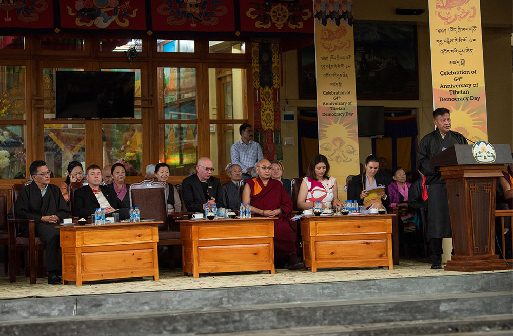 Tibetans mark 64th Democracy Day with Estonian guests