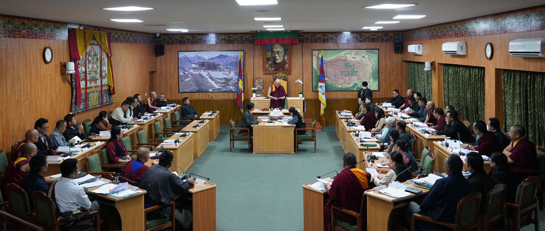 Exile Tibetan parliament concludes session on a happy note