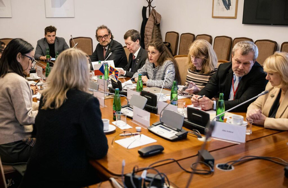 Exile delegation assured Czech parliament support for Tibet