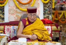 Himachal’s Kinnauri community makes long-life offering to Dalai Lama