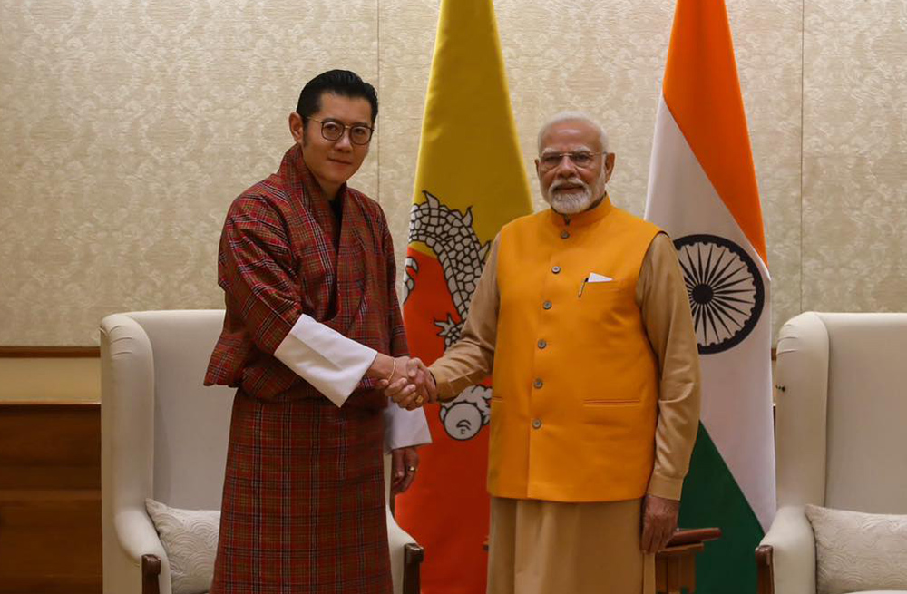 India’s Modi discusses Bhutan’s Gelephu urban development plan with visiting King