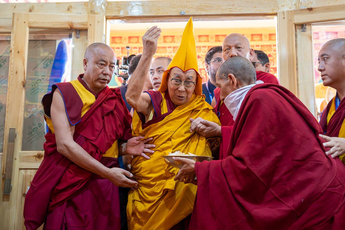 Dalai Lama inaugurates Buddhist debate event, new palace in Padum, Ladakh