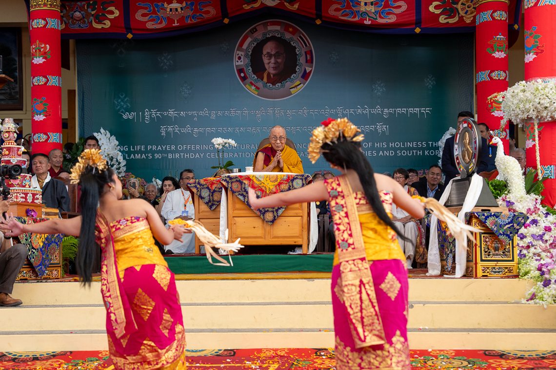 Devotees from 11 Asian countries offer long-life prayers, cultural show tributes to Dalai Lama