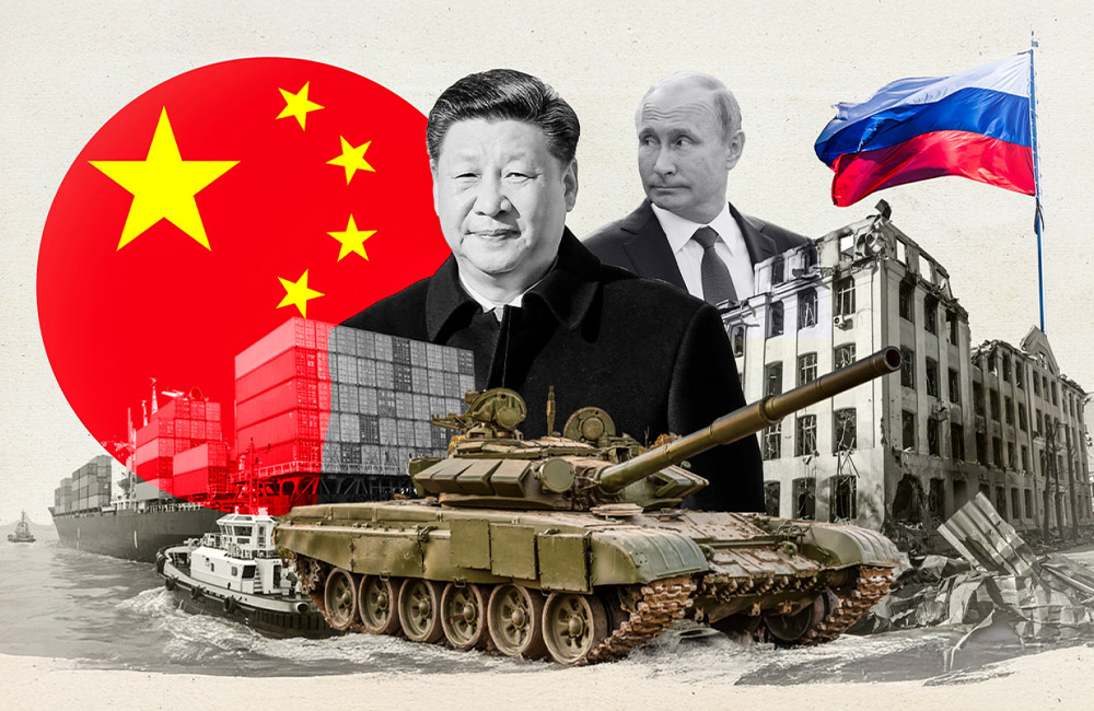 China’s massive fuelling of Russia’s Ukraine war chest called a threat to Europe, NATO