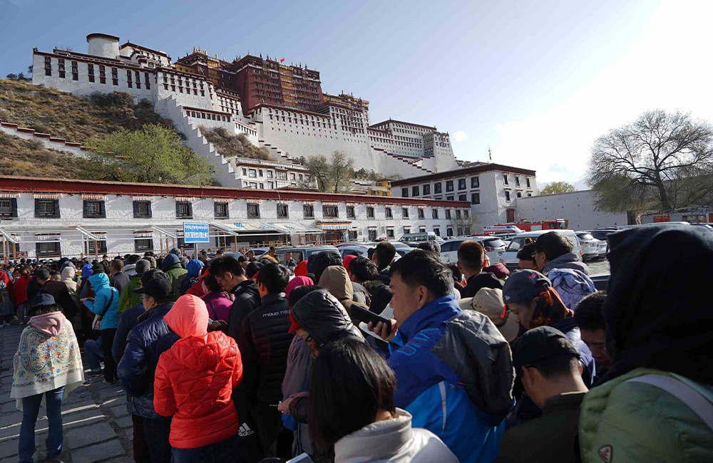 Overtourism not a problem in Tibet?