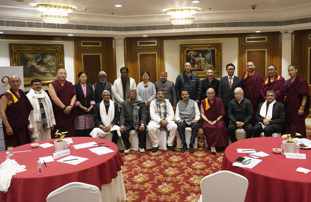Exile Tibetan parliament lobbies support from Indian lawmakers, urges recognition of free Tibet