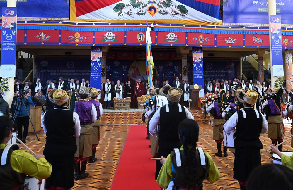 Lawmakers from six countries join Tibetans to celebrate 36th Dalai Lama Nobel Peace Prize anniversary