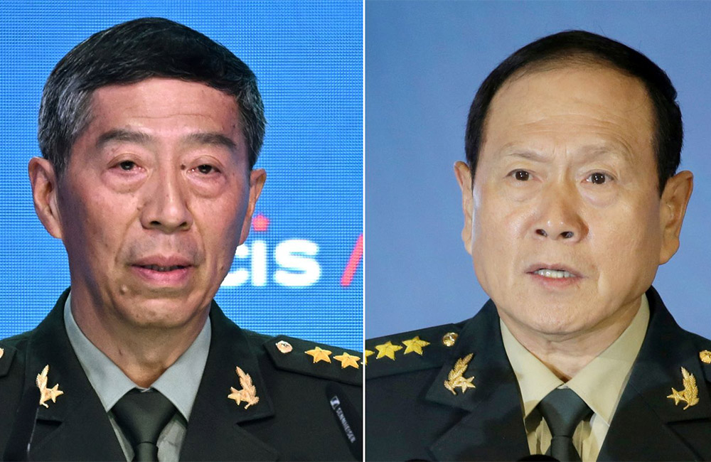 Two former Defence ministers of China face life in jail without parole for corruption