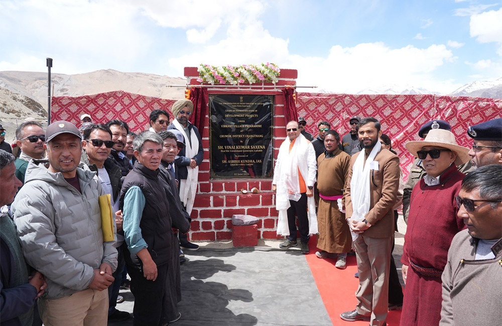 Building of India’s first border security village in Ladakh launched