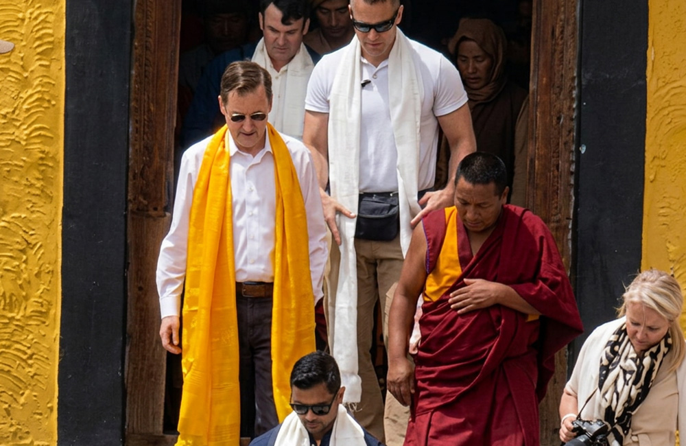 US envoy concludes Ladakh visit, misses Dalai Lama meeting